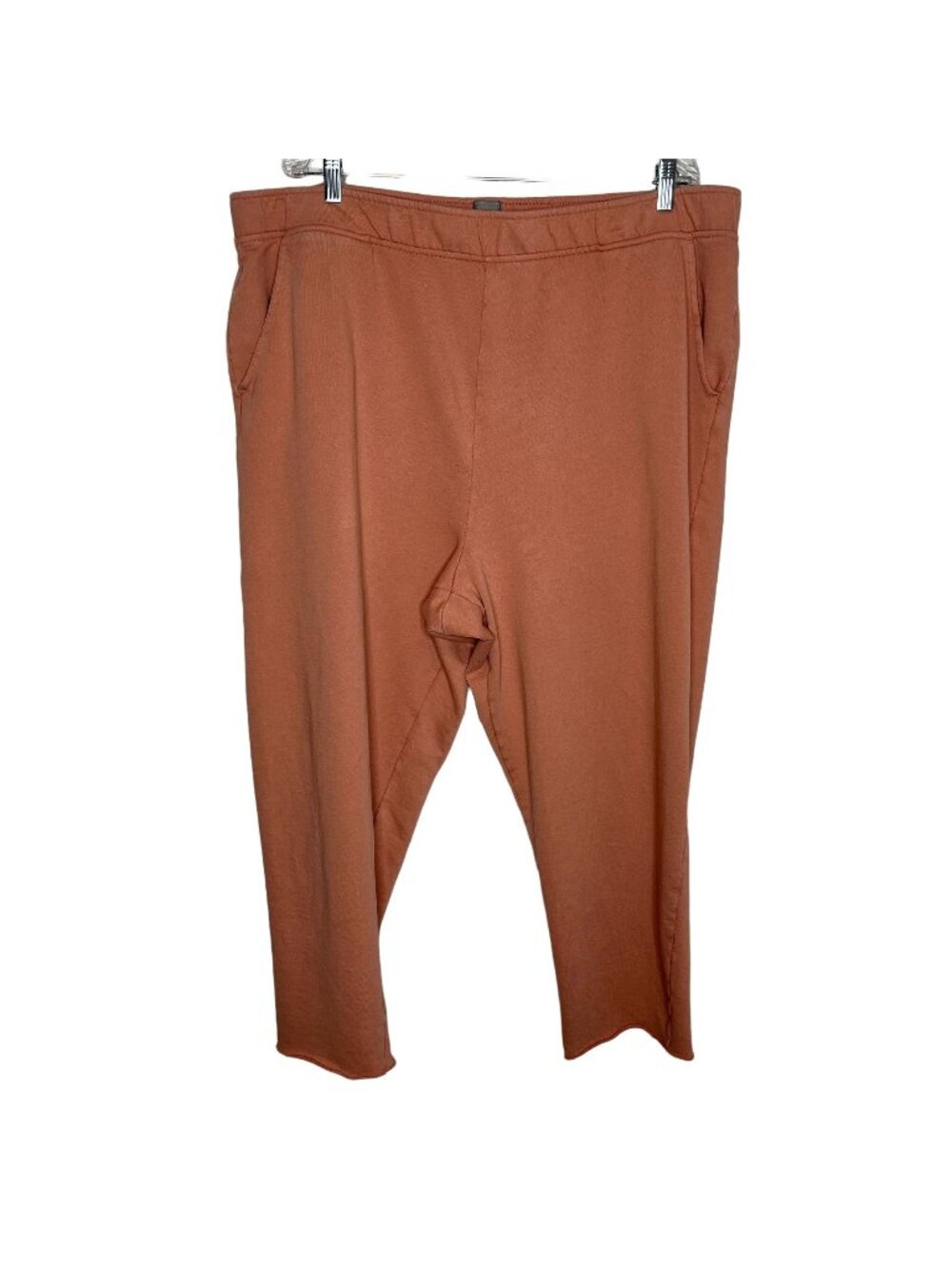 Gap Women's XXL Rust Cropped Sweatpants Joggers Athleisure Lounge Pants